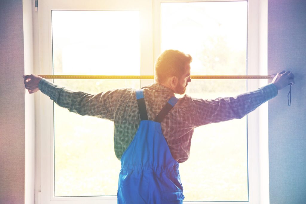 Service,Man,Installing,Window