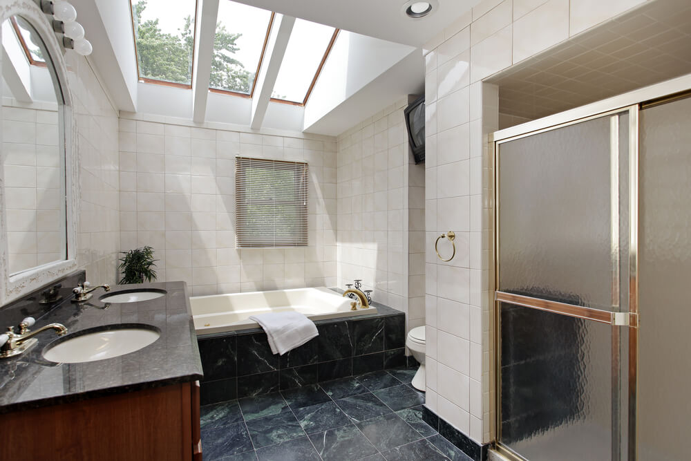 Skylight windows for bathroom 